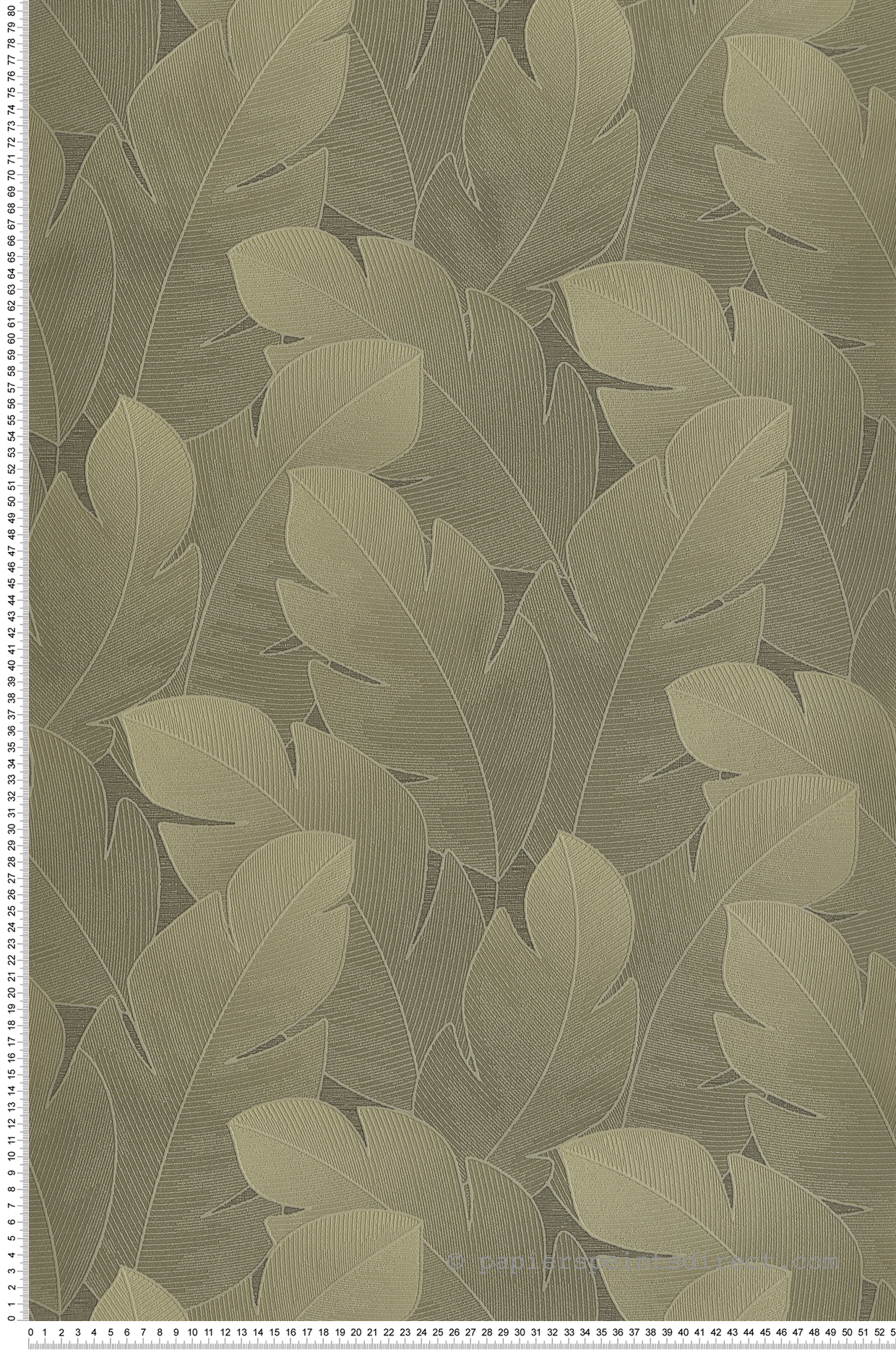 Papier peint Feuillage Tropical Yuto vert - Vegetals de Casadéco | Réf. VEGE201297606