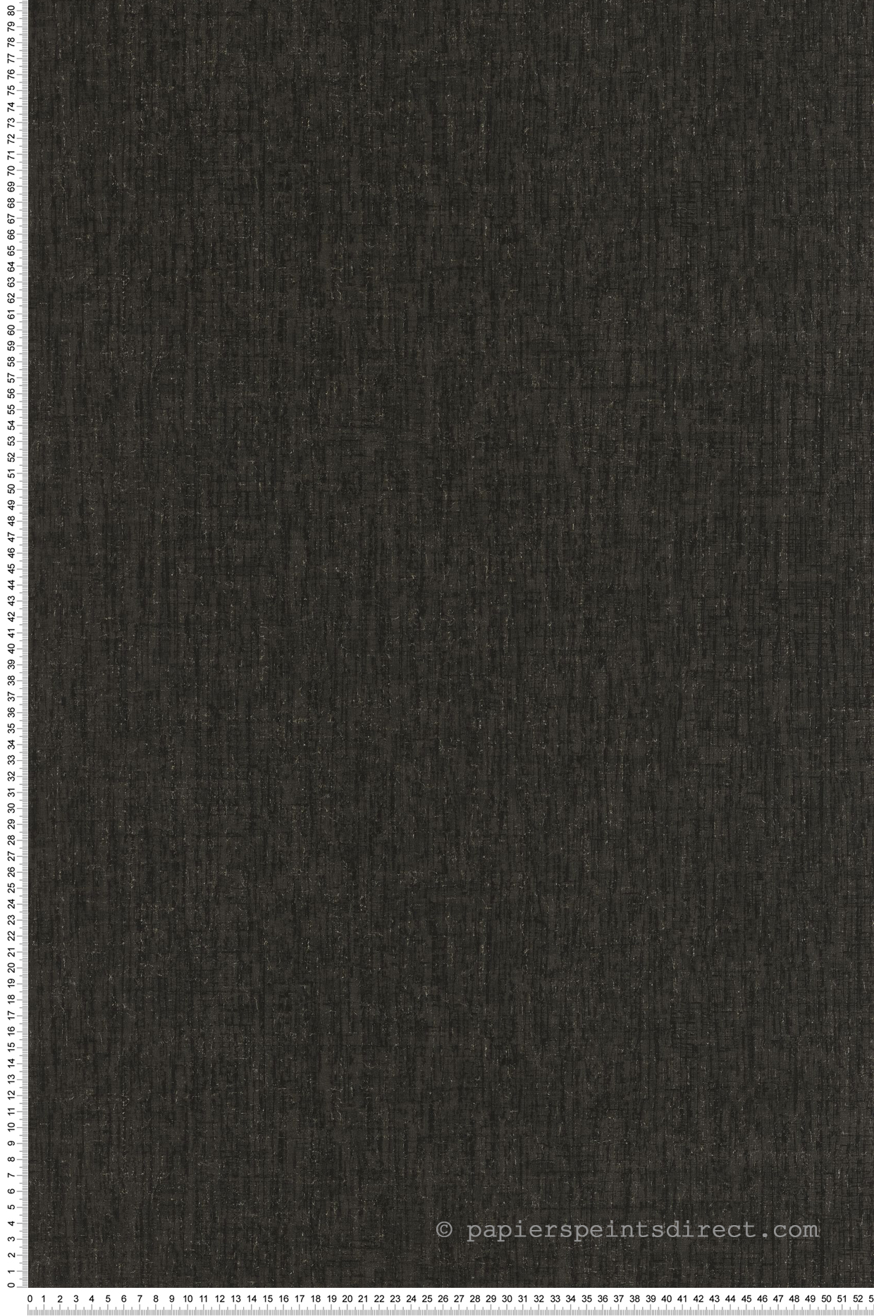 Papier peint Faux uni Ecorce Scribe noir - Babylone de Casadéco | Réf. BBLN89759866