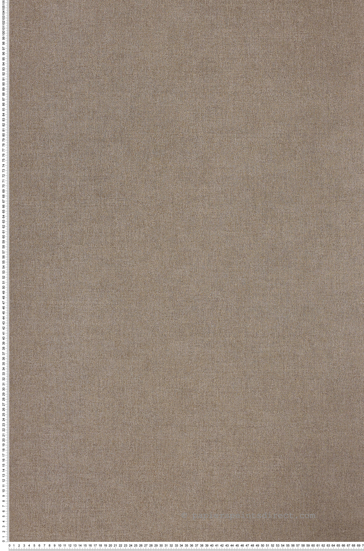 Papier peint Faux Uni Rhodium taupe - Alliages de Casamance | Réf. CAS-75020508