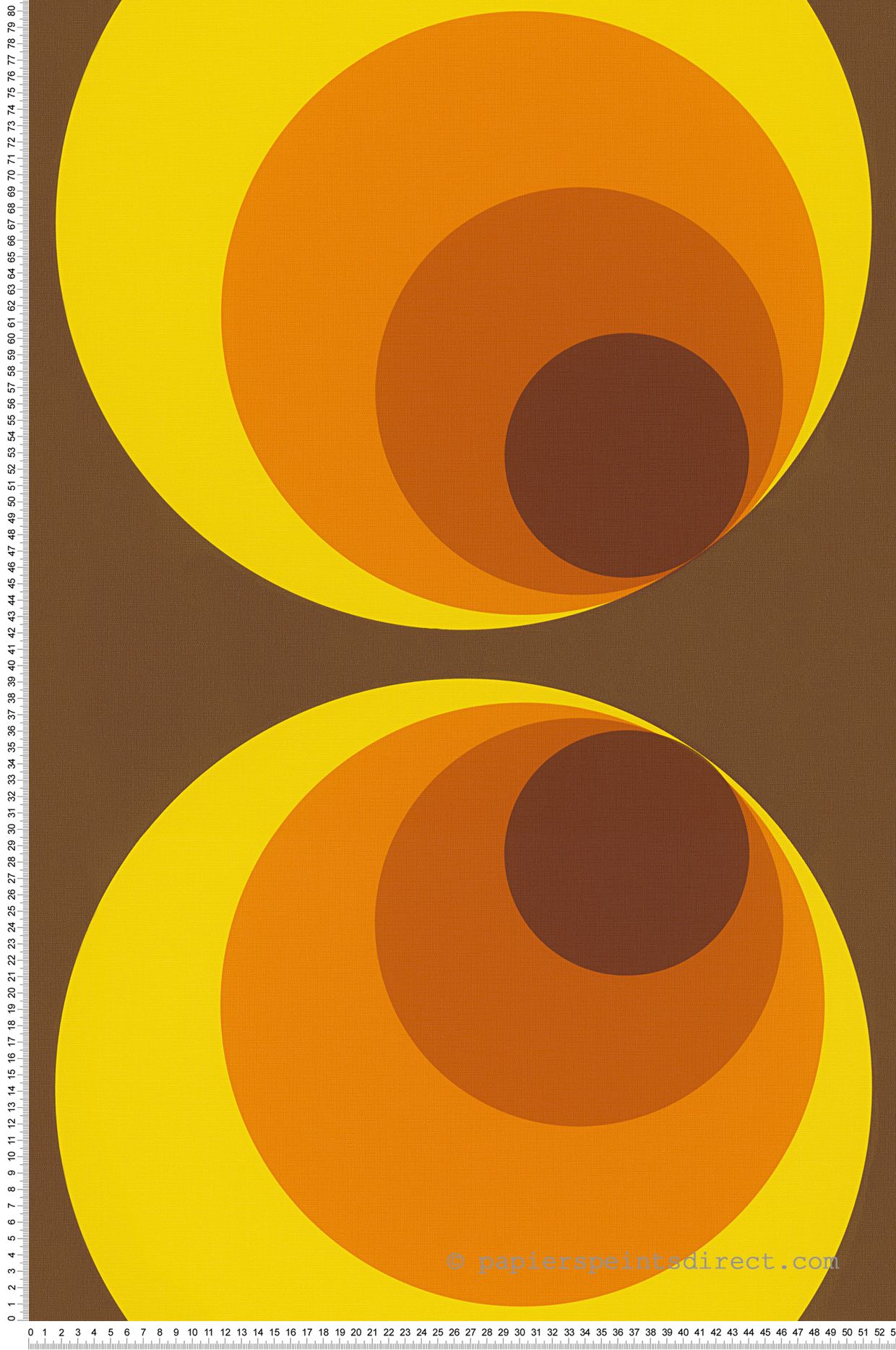Papier Peint - Sunshine 250x250cm - Papier